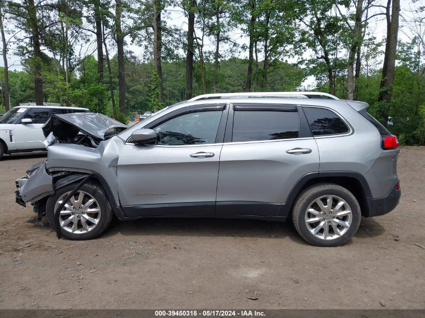 2014 Jeep Cherokee Limited VIN: 1C4PJLDB3EW227082 Lot: 39450318