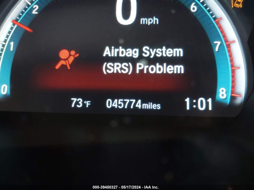 2020 Honda Civic Ex VIN: SHHFK7H65LU209082 Lot: 39450327