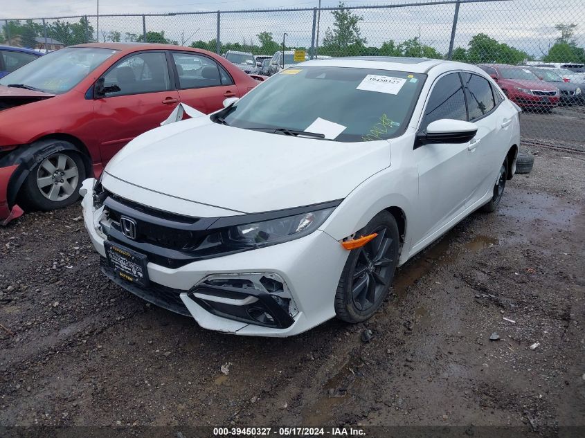 2020 Honda Civic Ex VIN: SHHFK7H65LU209082 Lot: 39450327