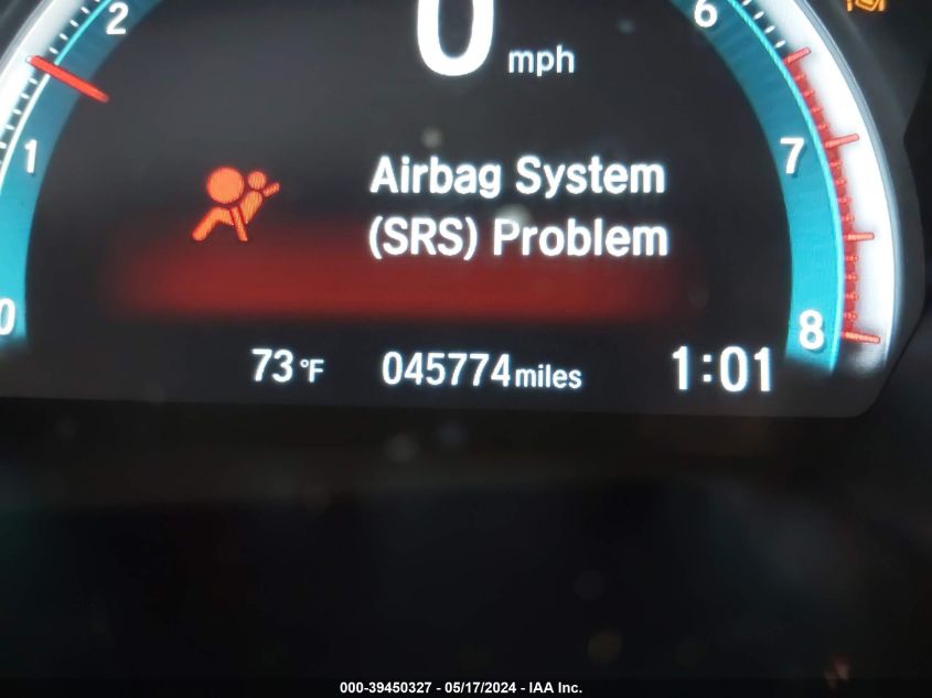 2020 Honda Civic Ex VIN: SHHFK7H65LU209082 Lot: 39450327