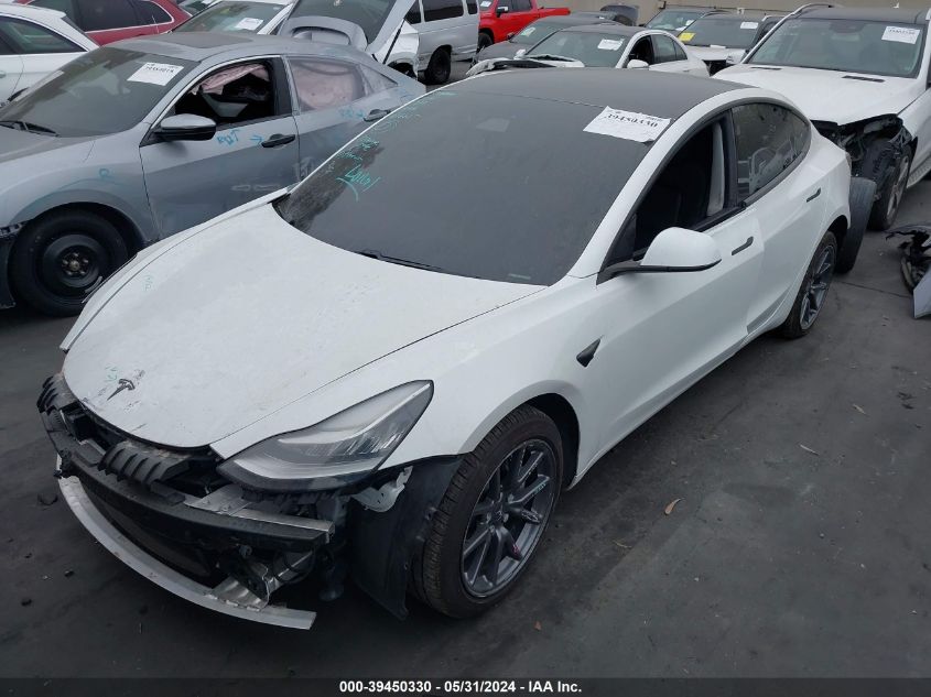 5YJ3E1EAXLF612766 2020 TESLA MODEL 3 - Image 2