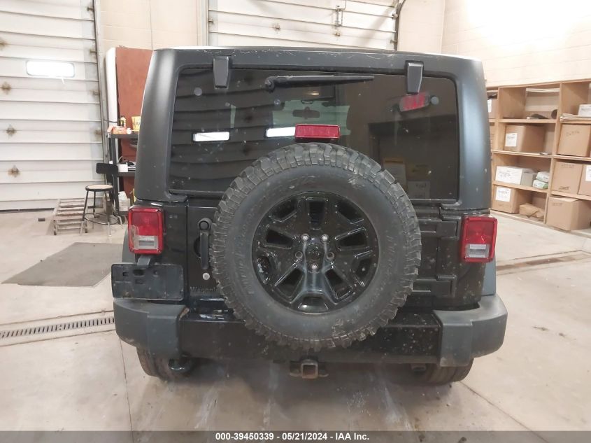 2016 Jeep Wrangler Willys Wheeler VIN: 1C4AJWAG8GL222973 Lot: 39450339