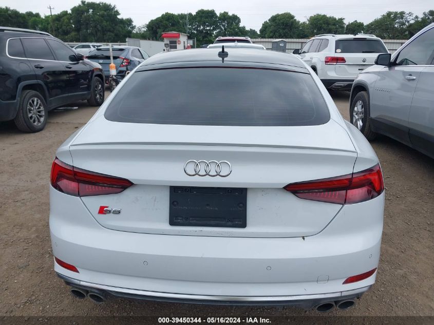 2018 Audi S5 3.0T Premium Plus VIN: WAUB4CF53JA064785 Lot: 39450344