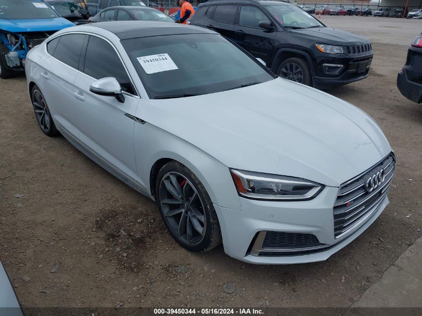 2018 Audi S5 3.0T Premium Plus VIN: WAUB4CF53JA064785 Lot: 39450344