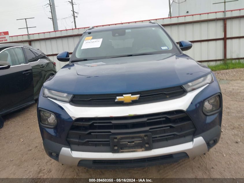 2021 Chevrolet Trailblazer Fwd Lt VIN: KL79MPS23MB023945 Lot: 39450355