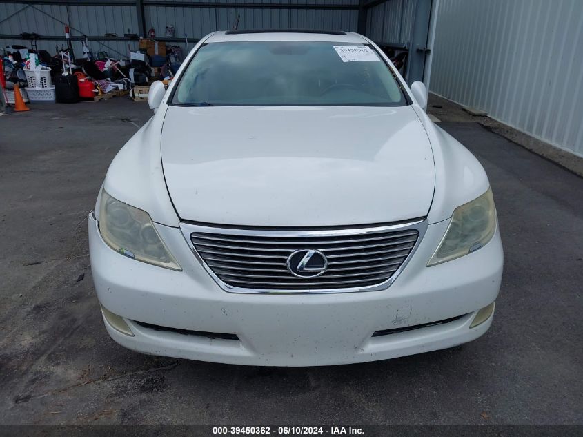 2007 Lexus Ls 460 VIN: JTHBL46FX75051780 Lot: 39450362