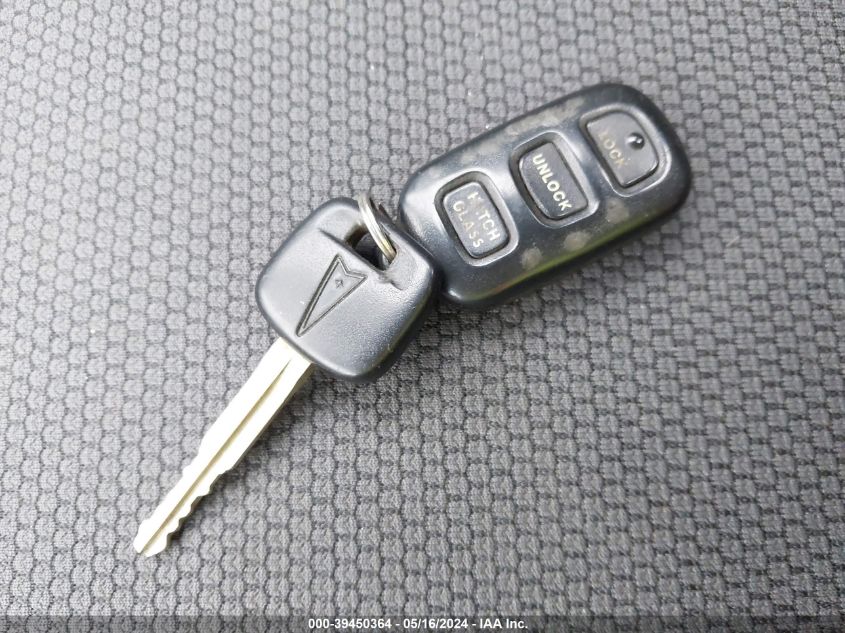 2008 Pontiac Vibe VIN: 5Y2SL65898Z424222 Lot: 39450364