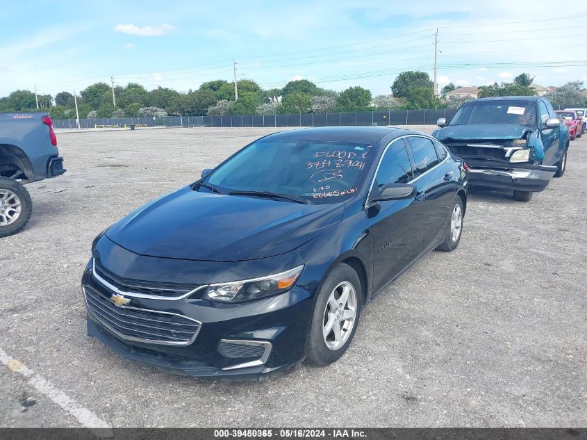 2017 Chevrolet Malibu Ls VIN: 1G1ZB5ST2HF231246 Lot: 39450365