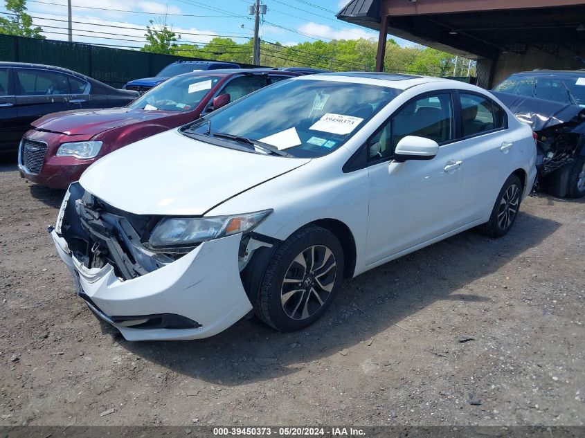 2014 Honda Civic Ex VIN: 2HGFB2F8XEH538027 Lot: 39450373