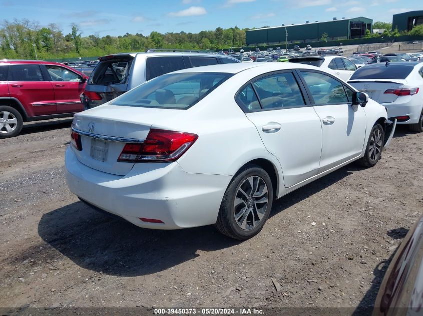 2014 Honda Civic Ex VIN: 2HGFB2F8XEH538027 Lot: 39450373