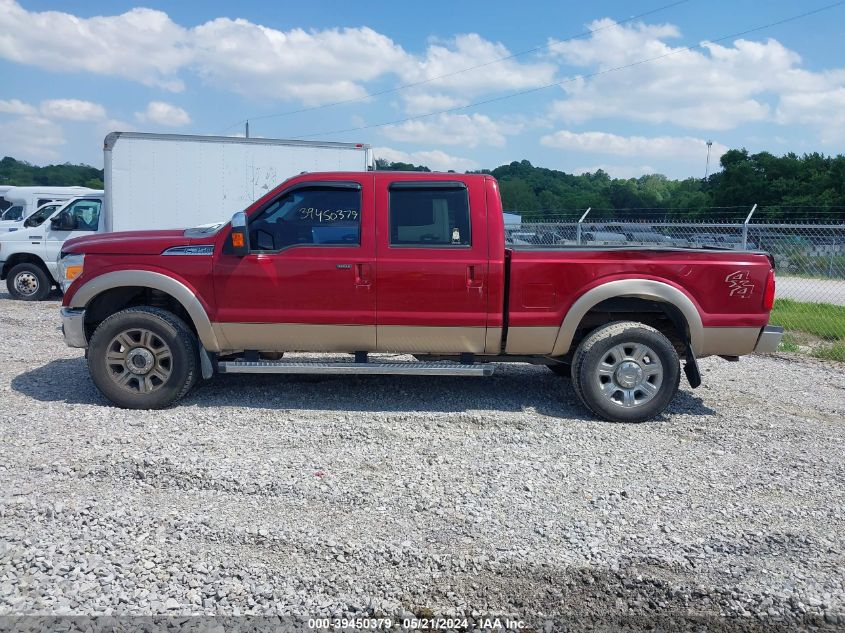 2013 Ford F-350 Lariat VIN: 1FT8W3B68DEB51357 Lot: 39450379