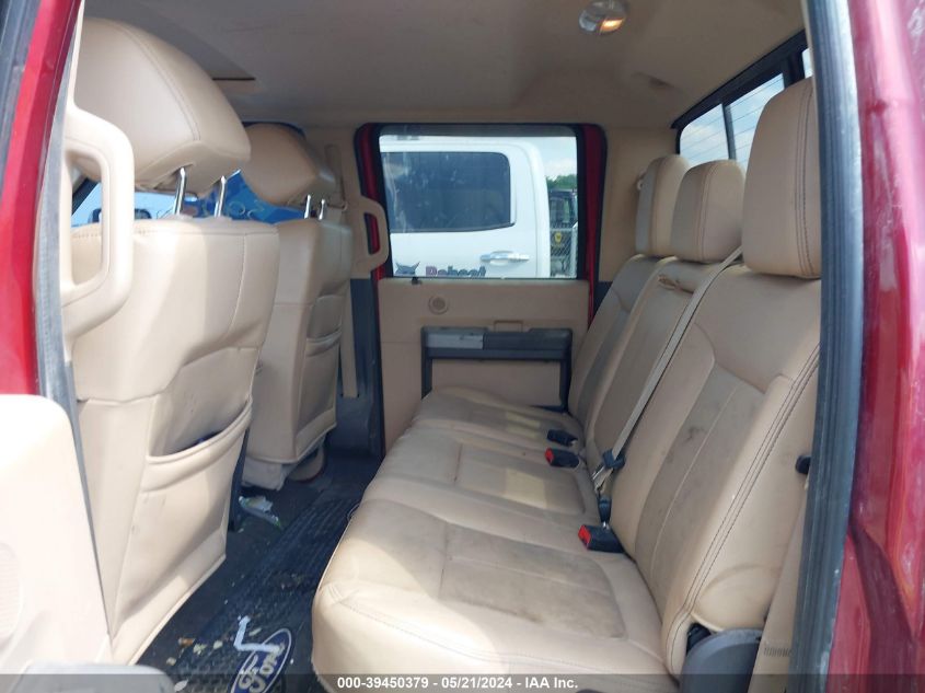 2013 Ford F-350 Lariat VIN: 1FT8W3B68DEB51357 Lot: 39450379