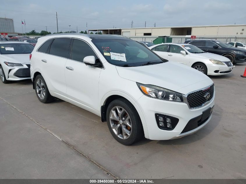 2016 Kia Sorento 2.0T Sxl VIN: 5XYPK4A17GG109194 Lot: 39450380