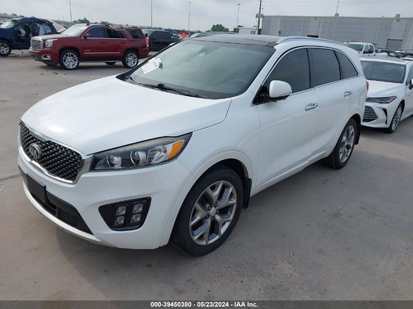 2016 Kia Sorento 2.0T Sxl VIN: 5XYPK4A17GG109194 Lot: 39450380