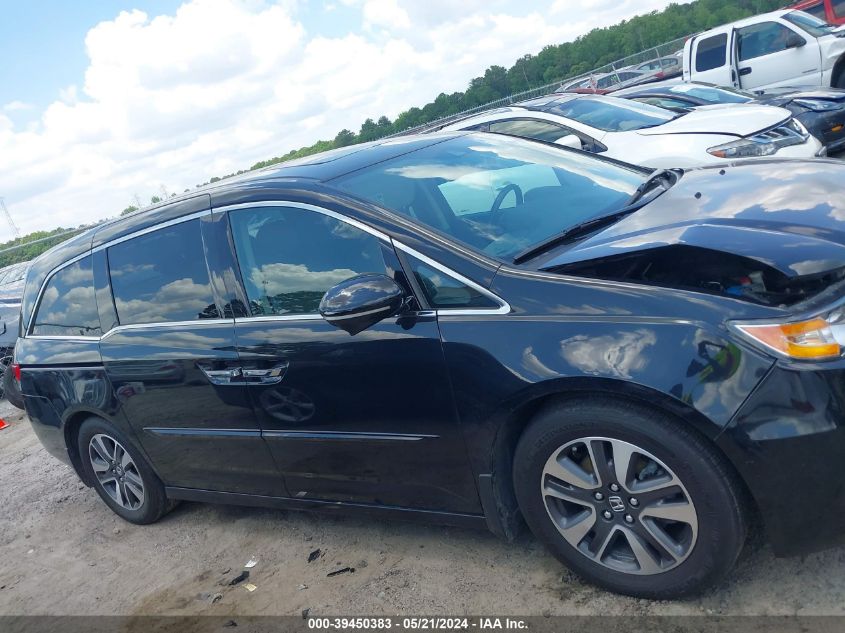 2014 Honda Odyssey Touring/Touring Elite VIN: 5FNRL5H97EB001816 Lot: 39450383