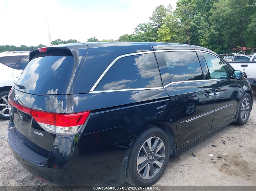 2014 Honda Odyssey Touring/Touring Elite VIN: 5FNRL5H97EB001816 Lot: 39450383