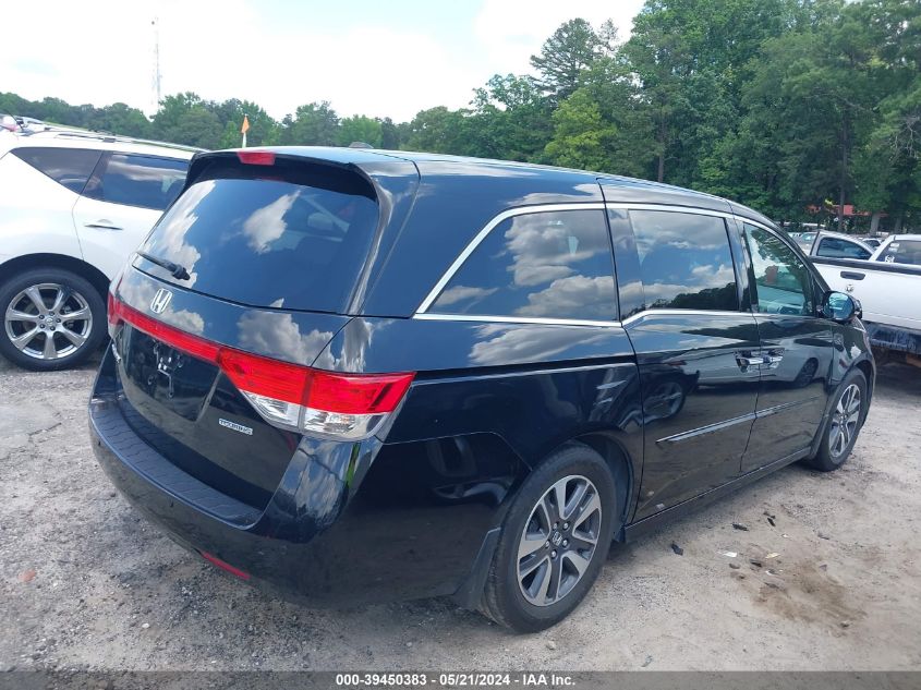 2014 Honda Odyssey Touring/Touring Elite VIN: 5FNRL5H97EB001816 Lot: 39450383