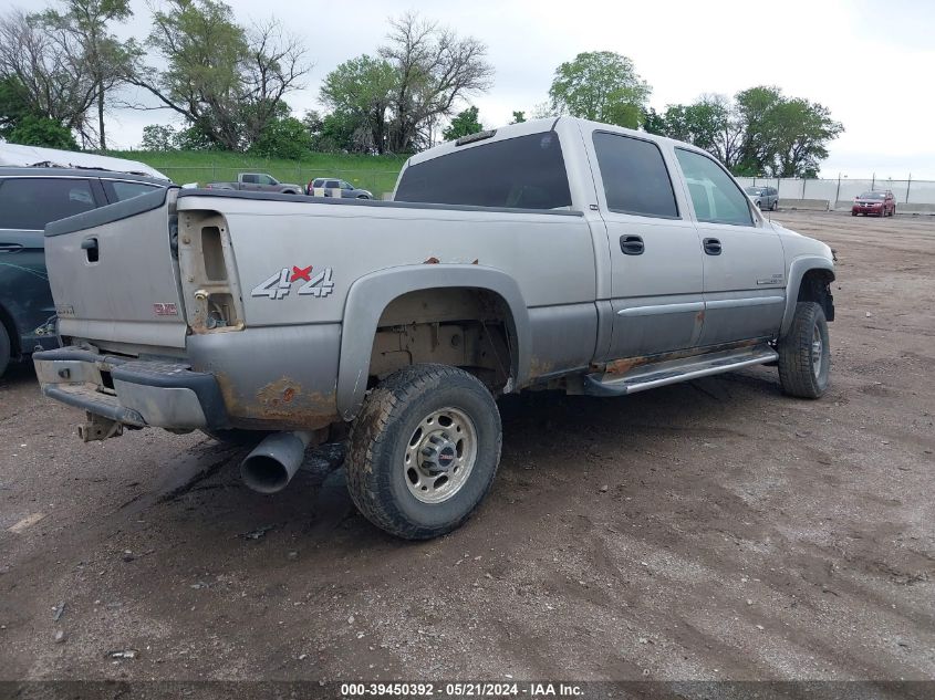 2006 GMC Sierra 2500Hd Sle2 VIN: 1GTHK23D76F206221 Lot: 39450392