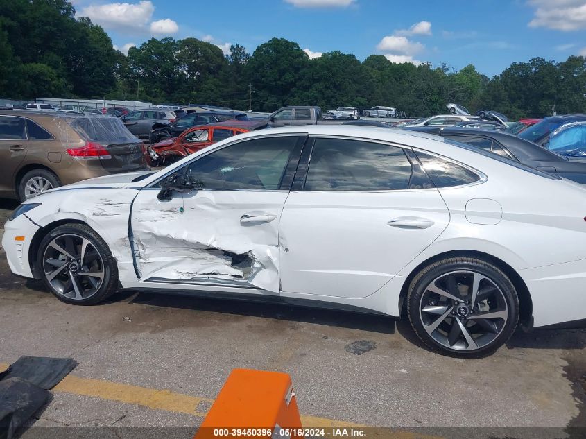 2021 Hyundai Sonata Sel Plus VIN: 5NPEJ4J28MH127288 Lot: 39450396