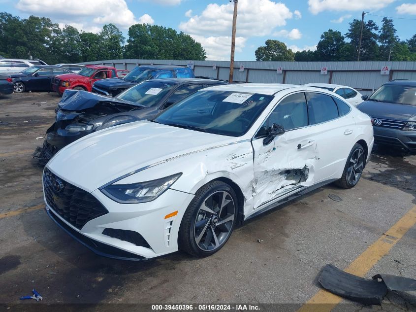 2021 Hyundai Sonata Sel Plus VIN: 5NPEJ4J28MH127288 Lot: 39450396