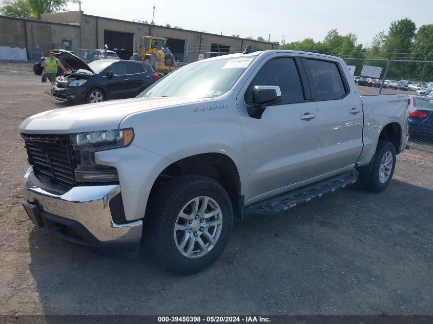 2021 Chevrolet Silverado 1500 4Wd Short Bed Lt With 2Fl VIN: 3GCPYJEK3MG409344 Lot: 39450398