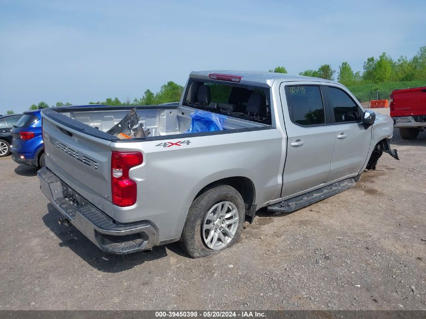 2021 Chevrolet Silverado 1500 4Wd Short Bed Lt With 2Fl VIN: 3GCPYJEK3MG409344 Lot: 39450398