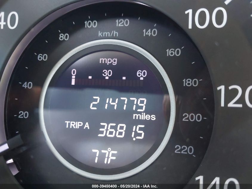 2013 Honda Cr-V Ex-L VIN: 2HKRM4H79DH673561 Lot: 39450400