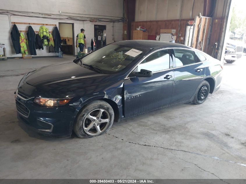 2017 Chevrolet Malibu 1Fl VIN: 1G1ZC5ST9HF215381 Lot: 39450403