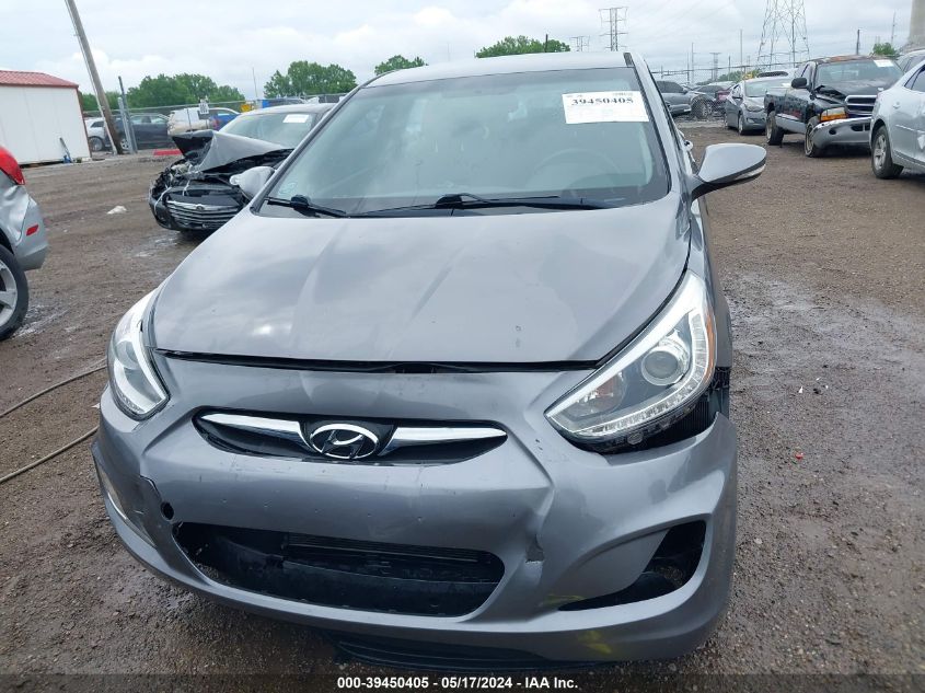 2014 Hyundai Accent Se VIN: KMHCU5AE0EU182755 Lot: 39450405