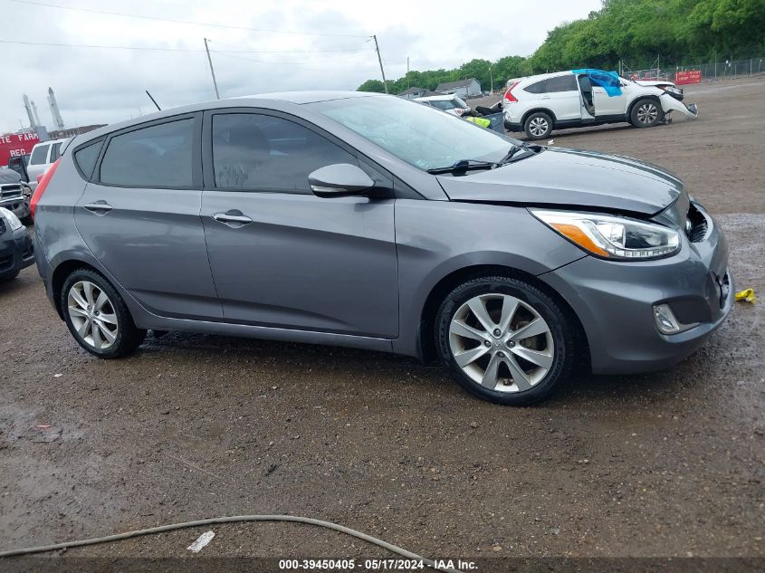 2014 Hyundai Accent Se VIN: KMHCU5AE0EU182755 Lot: 39450405