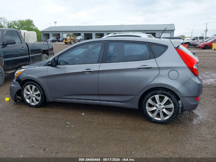 2014 Hyundai Accent Se VIN: KMHCU5AE0EU182755 Lot: 39450405