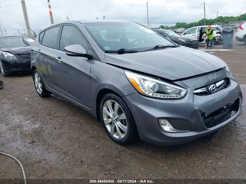 2014 Hyundai Accent Se VIN: KMHCU5AE0EU182755 Lot: 39450405