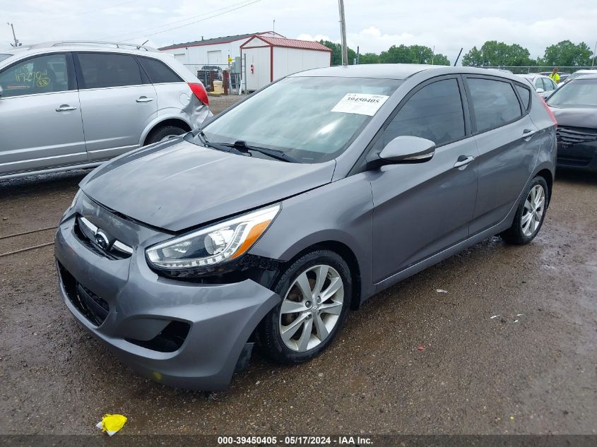 2014 Hyundai Accent Se VIN: KMHCU5AE0EU182755 Lot: 39450405