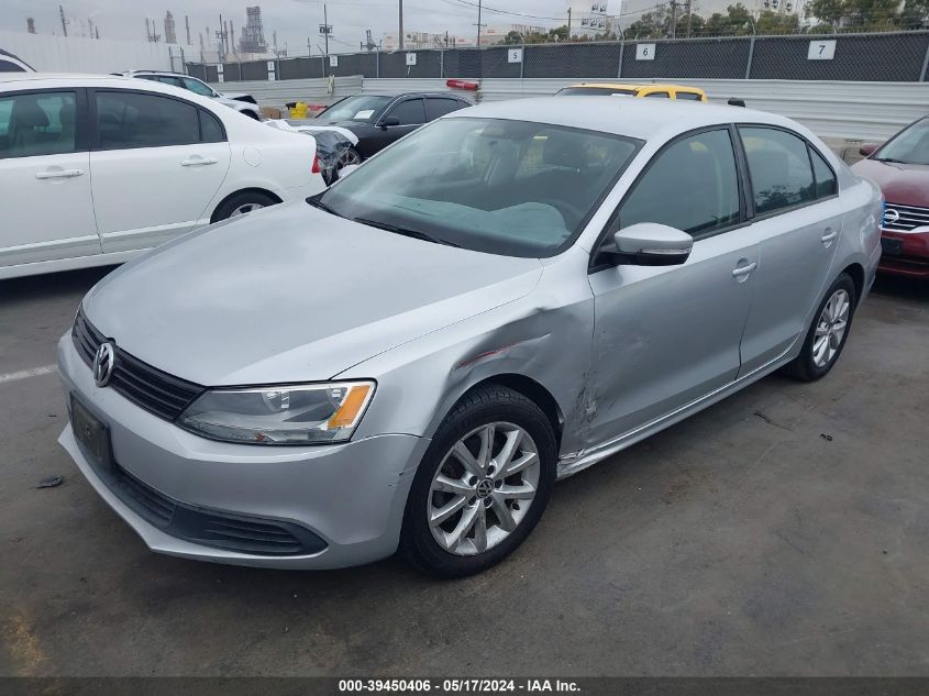 2012 Volkswagen Jetta 2.5L Se VIN: 3VWBP7AJ8CM359468 Lot: 39450406