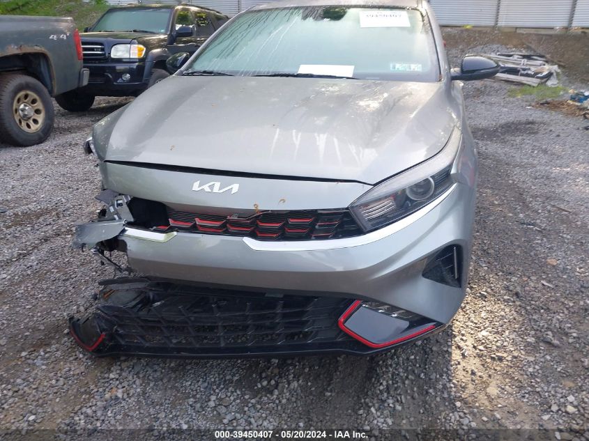 2023 Kia Forte Gt-Line VIN: 3KPF54AD7PE621872 Lot: 39450407