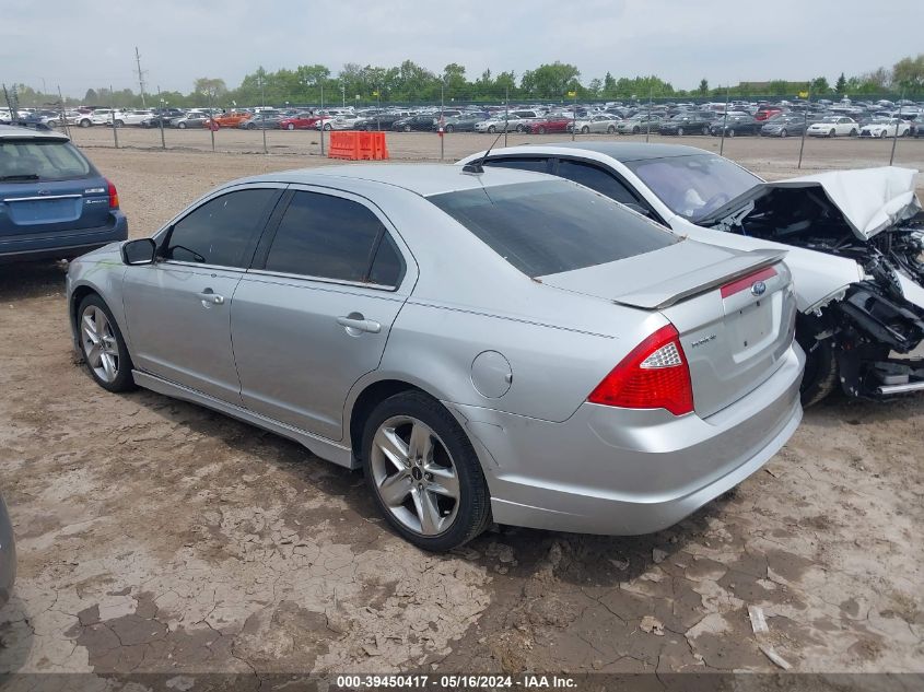 2012 Ford Fusion Sport VIN: 3FAHP0KC0CR195128 Lot: 39450417