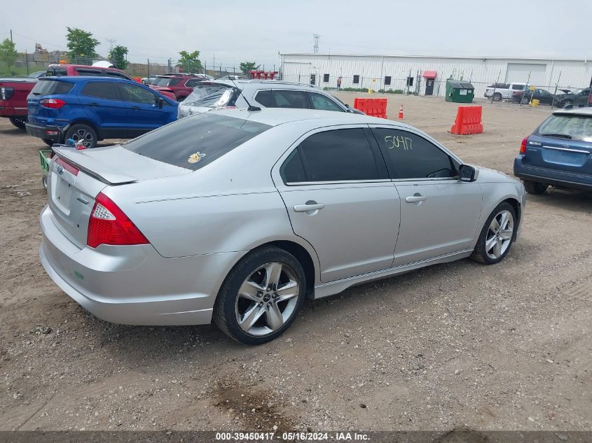 2012 Ford Fusion Sport VIN: 3FAHP0KC0CR195128 Lot: 39450417