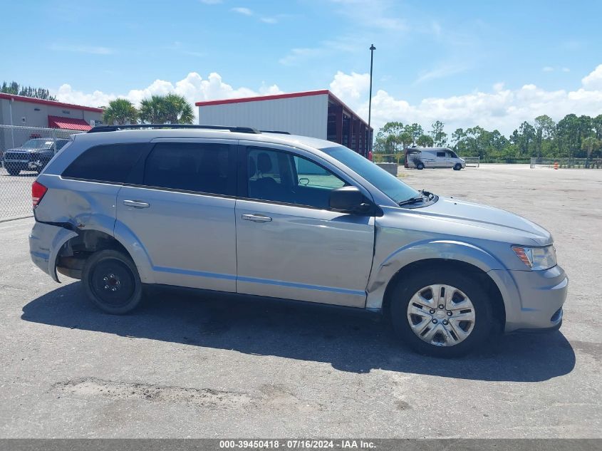 2018 Dodge Journey Se VIN: 3C4PDCAB0JT381938 Lot: 39450418