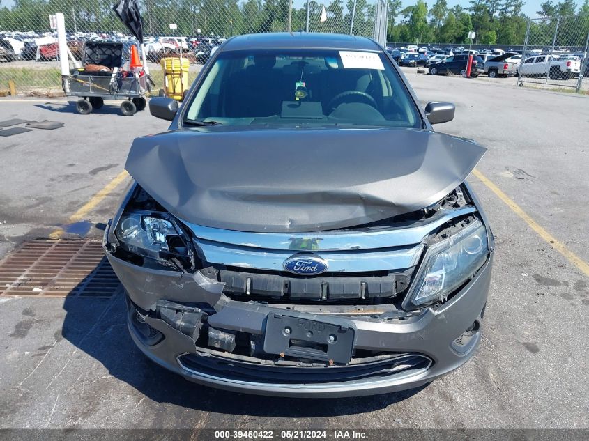 2012 Ford Fusion Se VIN: 3FAHP0HA3CR103872 Lot: 39450422