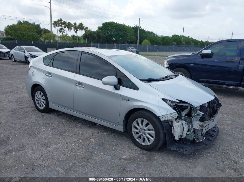 2012 Toyota Prius Plug-In Advanced VIN: JTDKN3DP8C3016548 Lot: 39450428