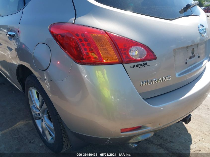 2010 Nissan Murano Le VIN: JN8AZ1MW3AW114950 Lot: 39450433