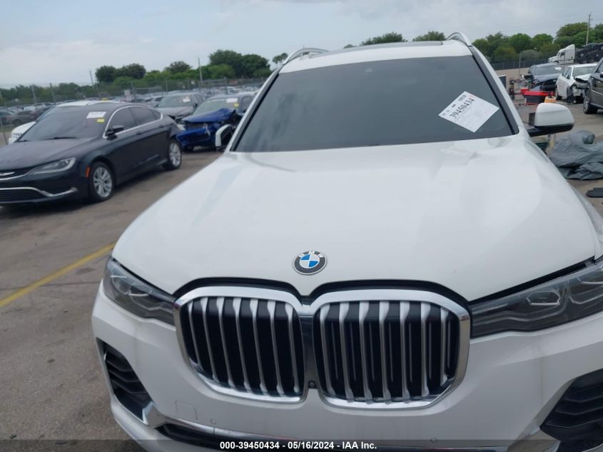 2021 BMW X7 xDrive40I VIN: 5UXCW2C09M9D95141 Lot: 39450434