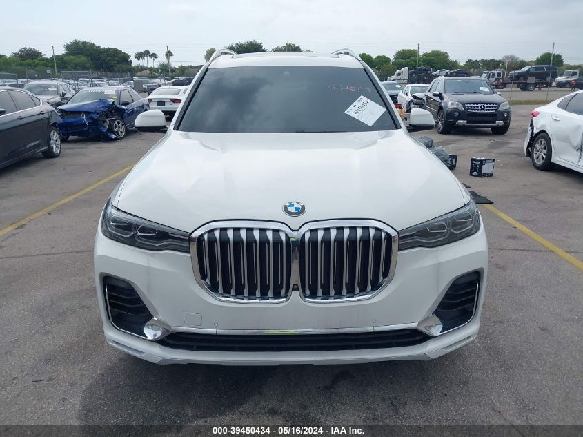 2021 BMW X7 xDrive40I VIN: 5UXCW2C09M9D95141 Lot: 39450434