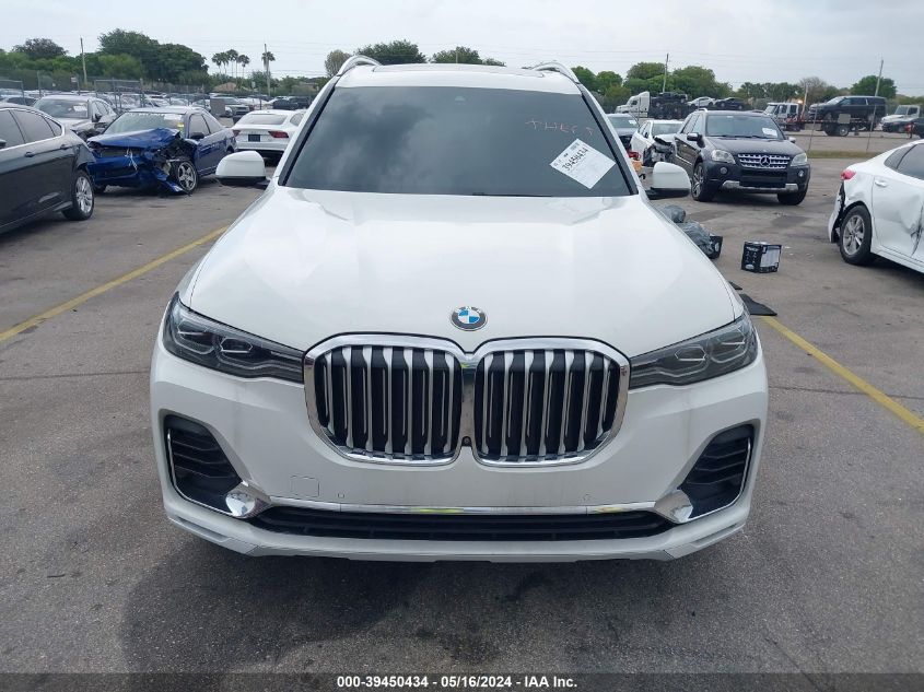 2021 BMW X7 xDrive40I VIN: 5UXCW2C09M9D95141 Lot: 39450434