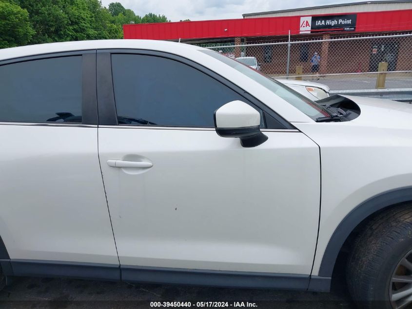 2018 Mazda Cx-5 Sport VIN: JM3KFABM6J1371101 Lot: 39450440