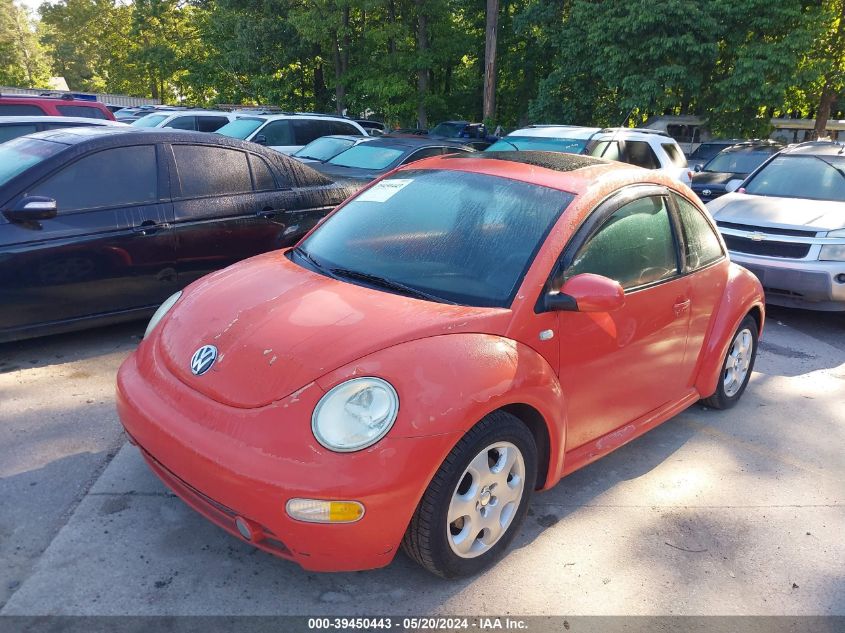 2003 Volkswagen New Beetle Gls 2.0L VIN: 3VWCK21C33M412648 Lot: 39450443