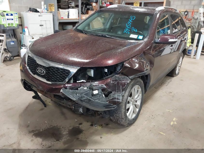 2011 Kia Sorento Ex VIN: 5XYKU4A15BG001783 Lot: 39450445