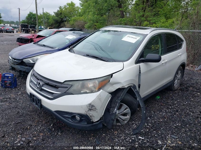 2013 Honda Cr-V Exl VIN: 5J6RM3H72DL048788 Lot: 39450446