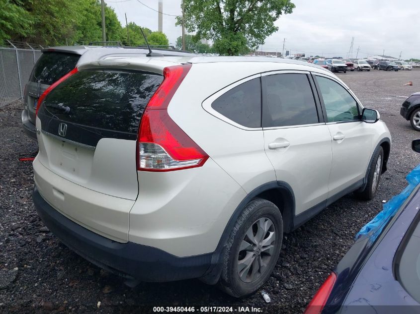 2013 Honda Cr-V Exl VIN: 5J6RM3H72DL048788 Lot: 39450446