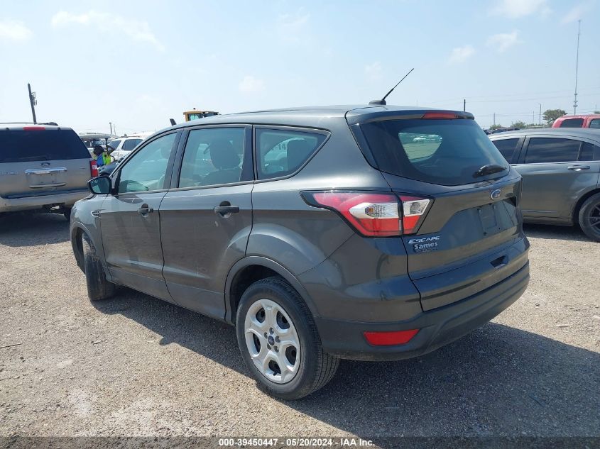 2018 Ford Escape S VIN: 1FMCU0F70JUC59339 Lot: 39450447